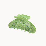 ZARIA Hair Clip - Green