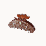 ZARIA Hair Clip - Brown